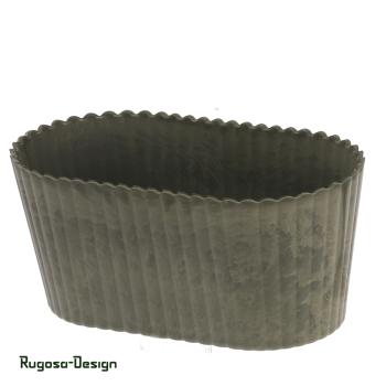 Melanin-Pflanzjardiniere, olive, 24cm